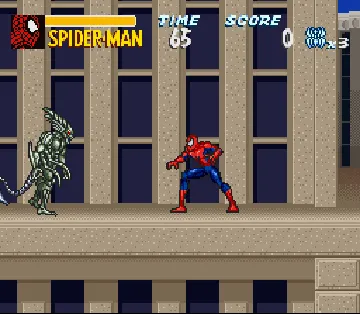 Amazing Spider-Man, The - Lethal Foes (Japan) screen shot game playing